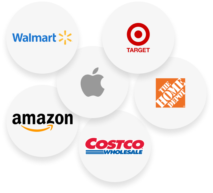 Logos for different companies